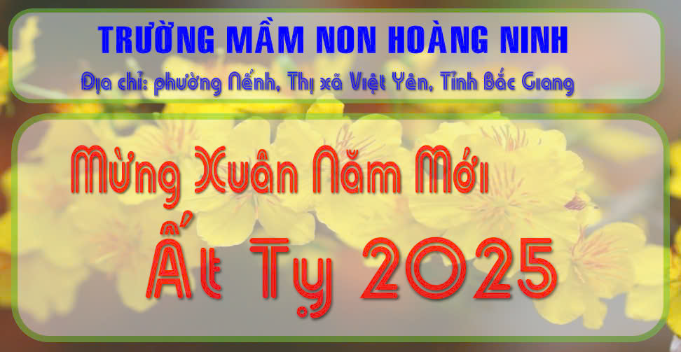 Trường mầm non Hoàng Ninh