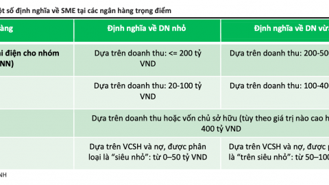 Doanh nghiệp SME và bài toán tín dụng phù hợp